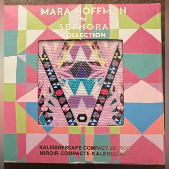**LIMITED EDITION** Mara Hoffman for Sephora || Kaleidescape Compact Mirror - Picture 2 of 2